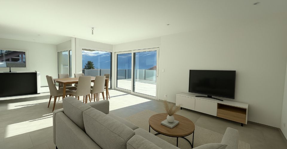 Villa neuve , « Les Terrasses de Champlan » - Villa 4.5 pièces - image - 4