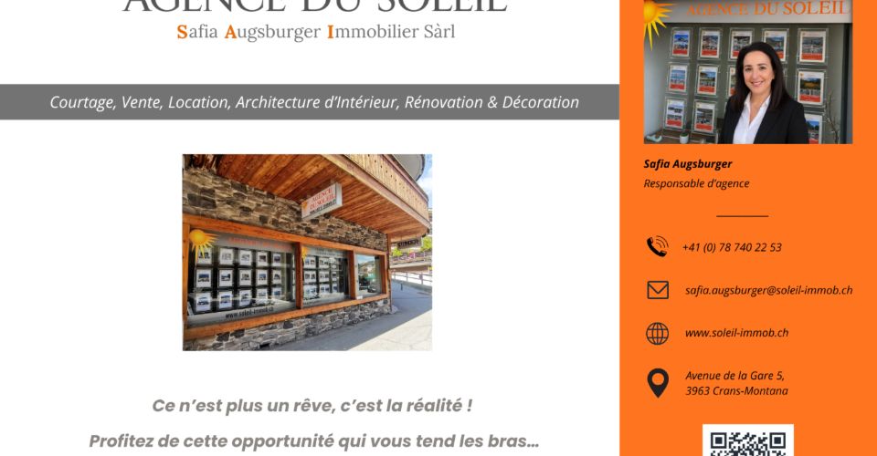 Appartement de standing de 4,5 pièces, neuf et idéalement situé à Crans ! - Appartement 4.5 pièces - image - 11