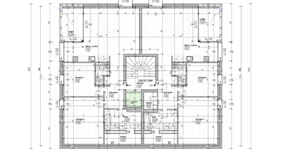 ATTIQUE AVEC HAUTEUR DE PLAFOND MAGNIFIQUE - 3,5 pces de 103 m2 ! - Appartement 3.5 pièces - image - 8