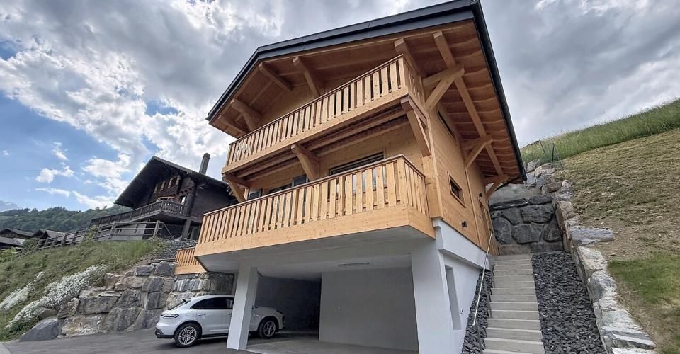 Le chalet neuf où l'on vit toute l'année, pas seulement l'hiver - Chalet 4.5 pièces - image - 2
