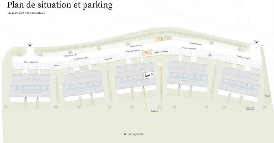 SAISISSEZ LE LOT 6 AVANT QU'IL NE SOIT TROP TARD ! - Maison contiguë 5 pièces - image - 11
