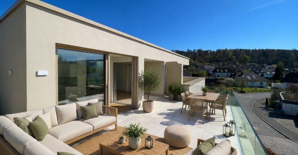Magnifique duplex avec grande terrasse de 25 m² lumineux et moderne - Duplex 4 pièces - image - 4