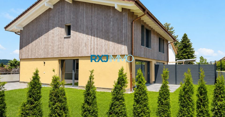 Villa neuve 4.5 pièces avec jardin de 343 m² – Lumineuse et moderne – disponible de suite - Villa 4.5 pièces - image - 1