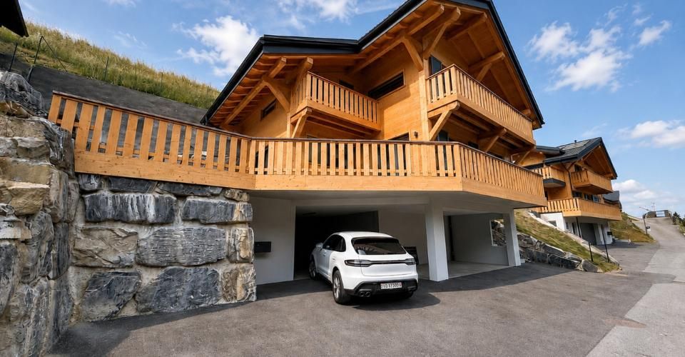 Le chalet neuf où l'on vit toute l'année, pas seulement l'hiver - Chalet 4.5 pièces - image - 1
