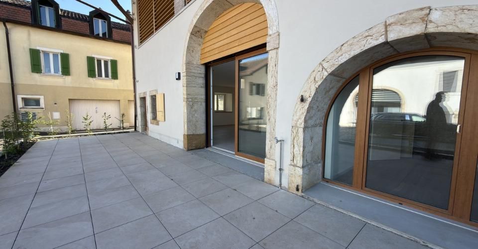 Appartement neuf de 4.5 pièces de plain-pied avec terrasse privative - Appartement 4.5 pièces - image - 1