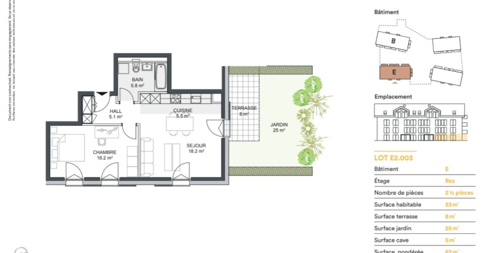 Nouvelle promotion à Denges : Appartements de 2,5 et 3,5 pièces - Appartement 2.5 pièces - image - 8