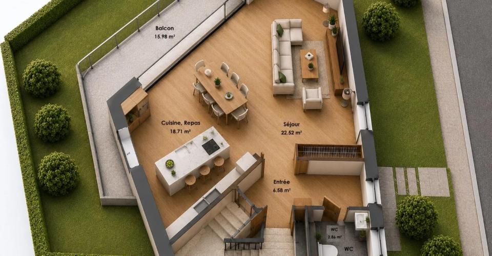 Villa 5.5 pièces - Villa 5.5 pièces - image - 2