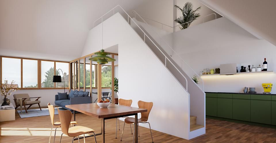 Ankommen im Schönrain – 21 Eigentumswohnungen in Konolfingen - Appartement - image - 4