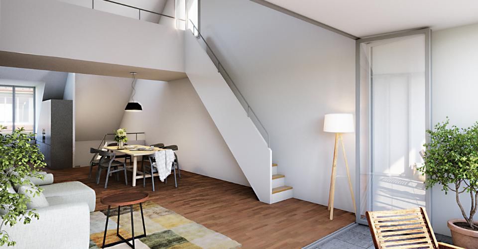 Ankommen im Schönrain – 21 Eigentumswohnungen in Konolfingen - Appartement - image - 3