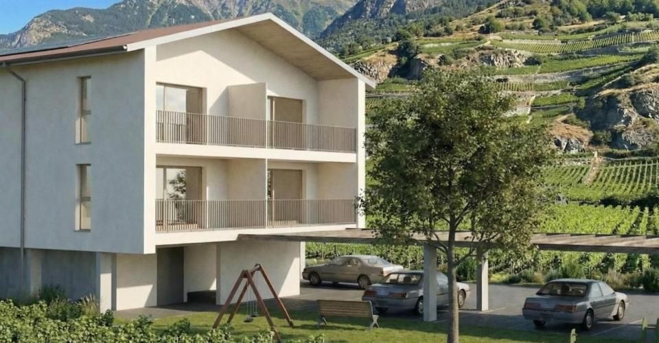 Exclusivité : Nouvelle Promotion de 6 appartements à Charrat - Appartement 3.5 pièces - image - 1
