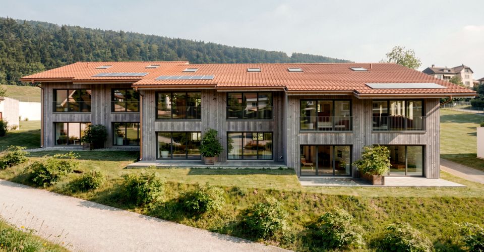 St-Imier, maison mitoyenne de 4.5 - 5.5 pièces - nouvelle construction - Maison jumelée 4.5 pièces - image - 1