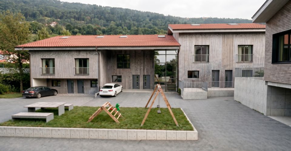 St-Imier, maison mitoyenne de 4.5 - 5.5 pièces - nouvelle construction - Maison jumelée 4.5 pièces - image - 7