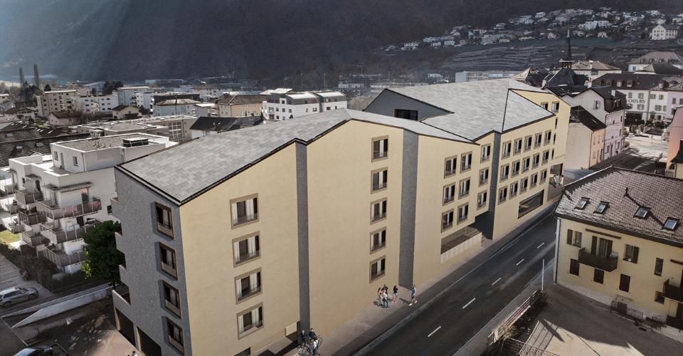 Nouvelle promotion Domaine de Vouvry - Studio neuf lot A19 à vendre - Appartement 1.5 pièces - image - 2