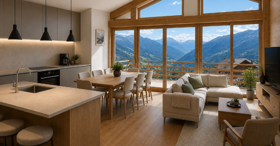 Superbe attique avec vue - Appartement 4.5 pièces - image - 5