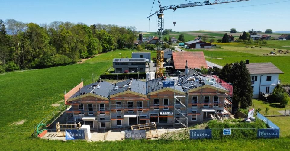 Villas à Gletterens PORTES OUVERTES VENDREDI 19 ET SAMEDI 20 JUIN - Maison contiguë 5.5 pièces - image - 5