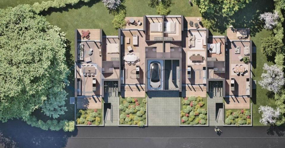 Vessy - Townhouse contemporaine avec jardin et Rooftop - Maison 6 pièces - image - 7