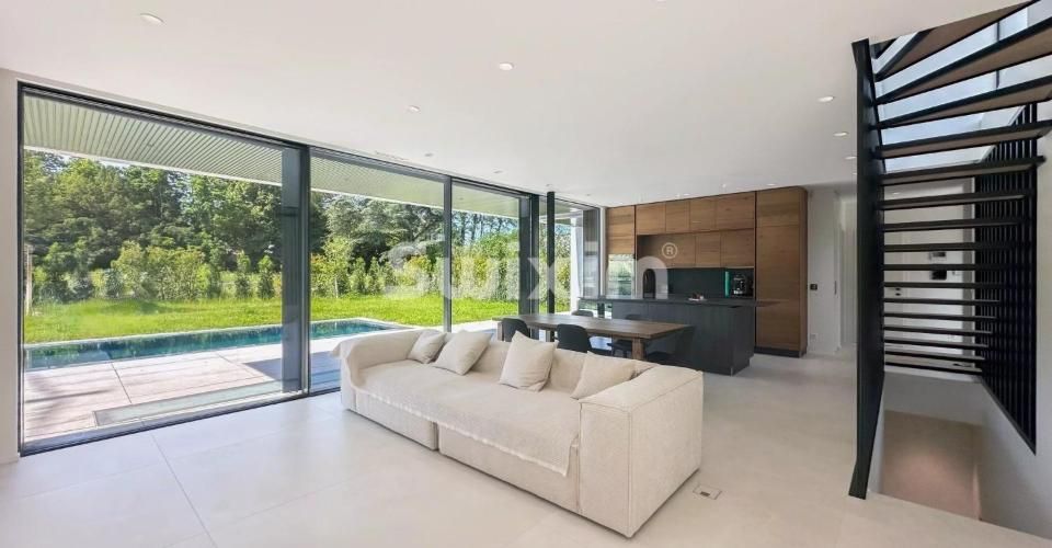 Maison d'architecte contemporaine à Chêne-Bougeries - Maison 6 pièces - image - 3