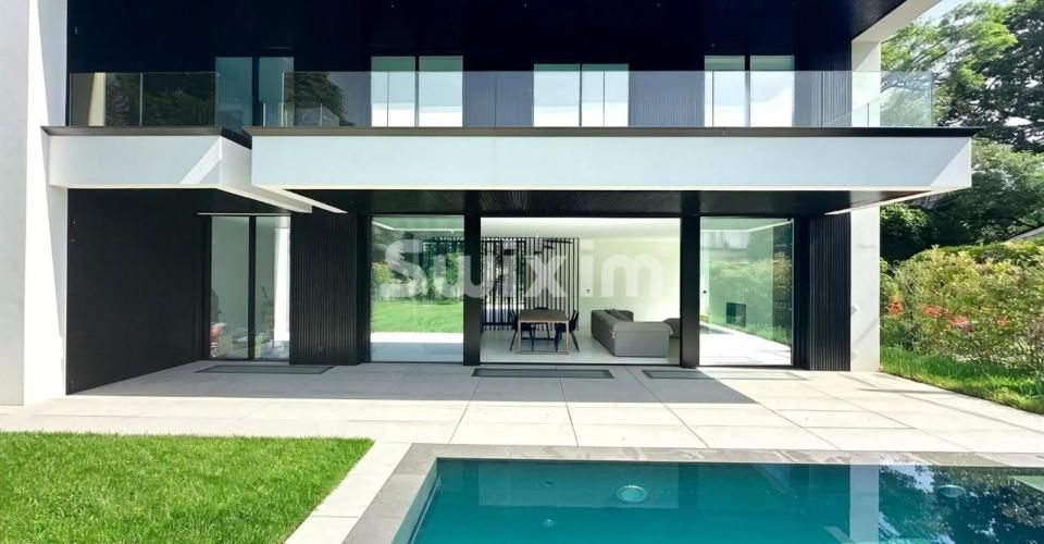 Maison d'architecte contemporaine à Chêne-Bougeries - Maison 6 pièces - image - 1