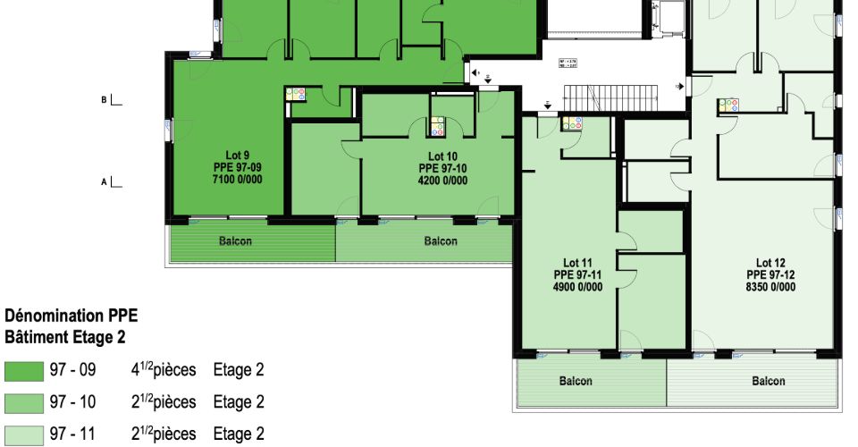 Appartement Minergie-P de 2.5 pièces (lot11) à Remaufens - Appartement 2.5 pièces - image - 4