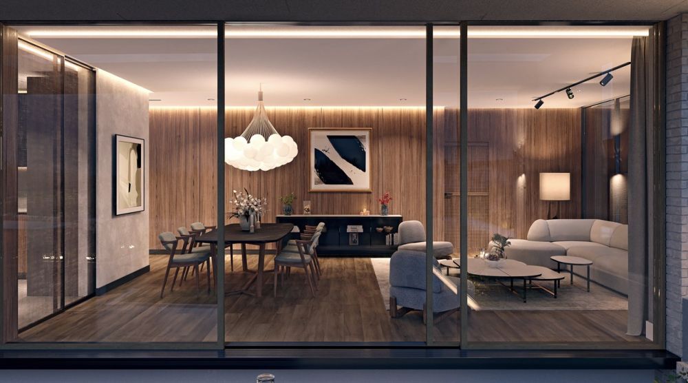 Appartement de 4 pièces en plein centre-ville - Séjour