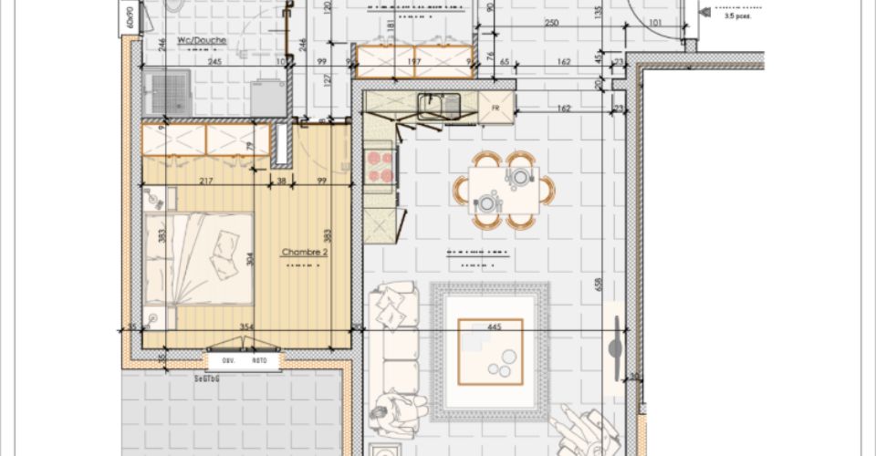 Appartement 3.5 pièces en attique à Ardon - Appartement 3.5 pièces - image - 8