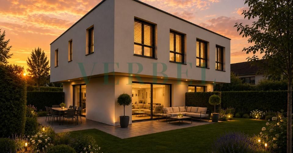 PROJET-NEUF : Villas jumelles de 5.5 pièces situées à St-Sylvestre - Maison jumelée 5.5 pièces - image - 2