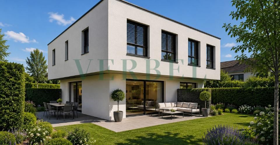 PROJET-NEUF : Villas jumelles de 5.5 pièces situées à St-Sylvestre - Maison jumelée 5.5 pièces - image - 1
