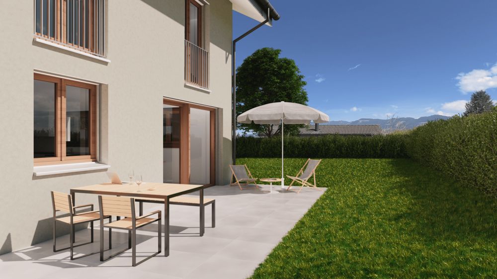 Maison mitoyenne neuve de 5.5 pièces à Marsens – dernier lot - permis de construire en force! -  Bild 4