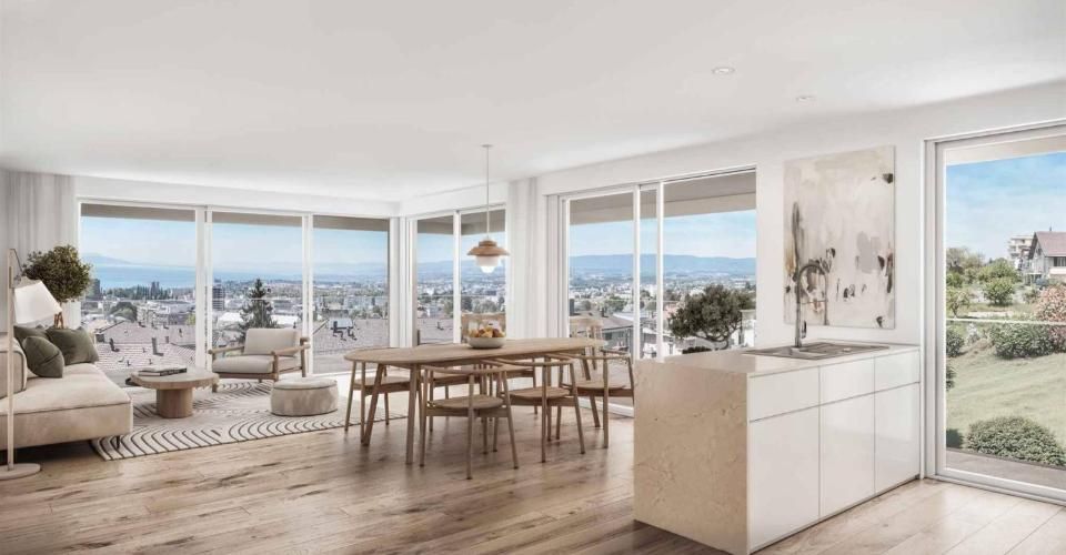 Attique neuf de 5.5 pièces, plus de 60 m² de terrasses à Prilly - Attique 5.5 pièces - image - 2