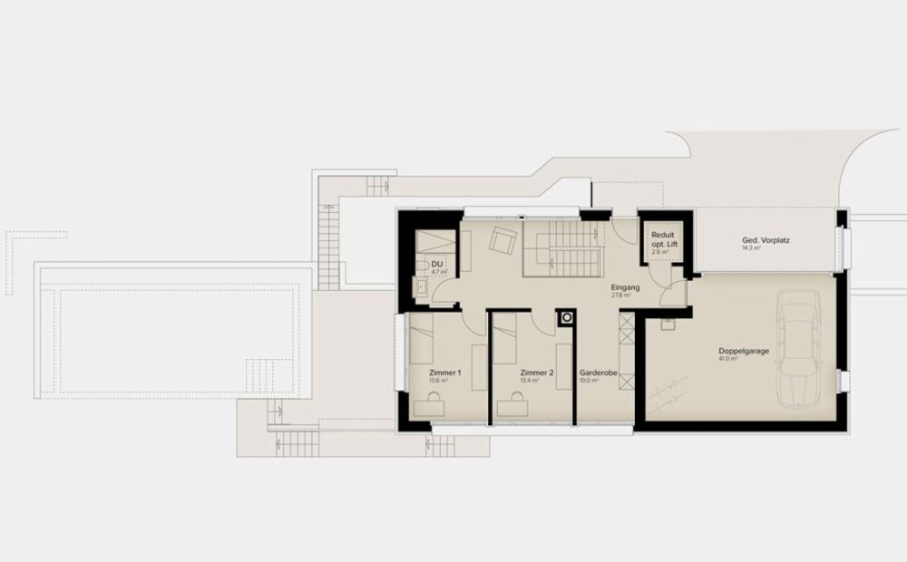 323 m² | Luxuriöses 6.5-Zimmer-Einfamilienhaus mit Pool -  Bild 12