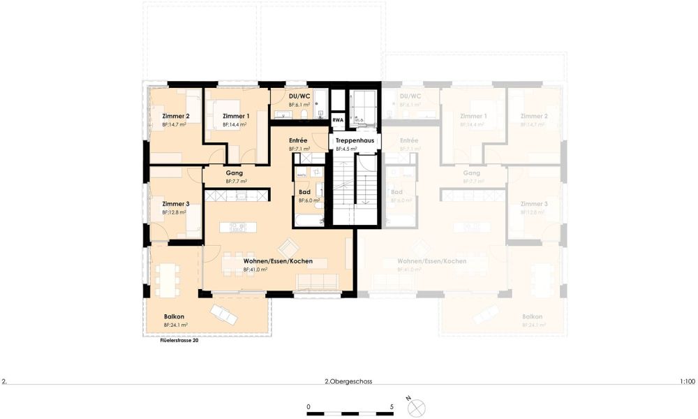 Schöne 4½-Zimmer-Wohnungen 20-3.1 -  Bild 9