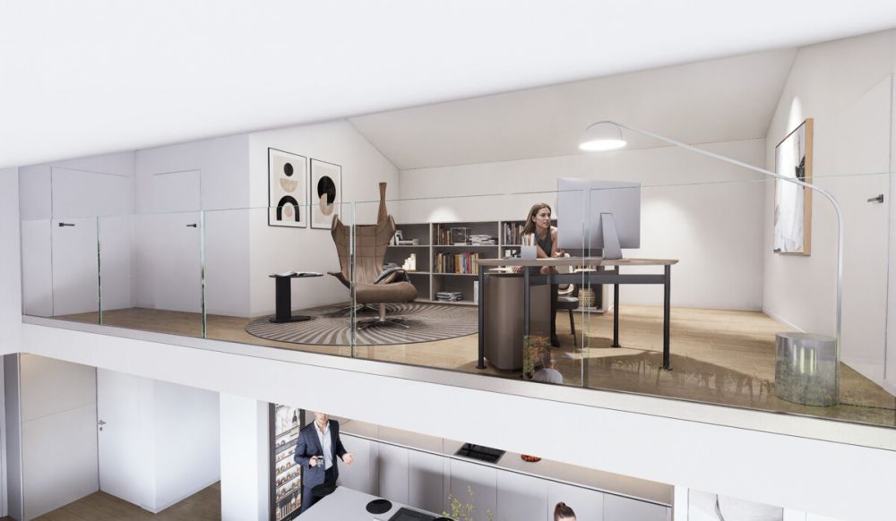BOSCO LUGANESE ELEGANTES 4.5-ZIMMER-WOHNUNG MIT PANORAMABLIK, 10 MINUTEN - 08.10.25  ATTICO 10