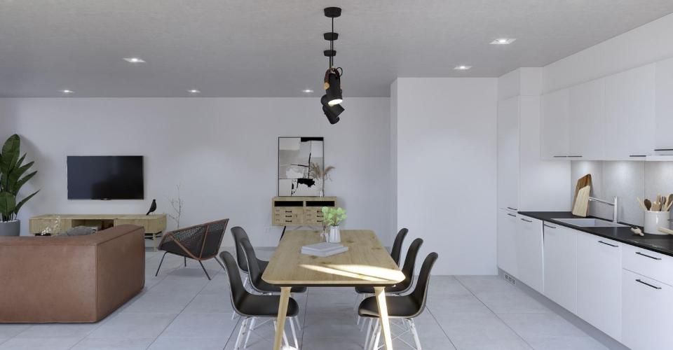 Appartement 3,5 pcs dans un cadre verdoyant - Appartement 3.5 pièces - image - 4