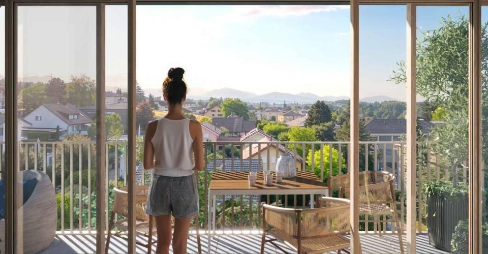 Appartement NEUF de 4.5 pièces au 1er étage avec spacieux balcon et jardin privatif - Appartement 4.5 pièces - image - 6