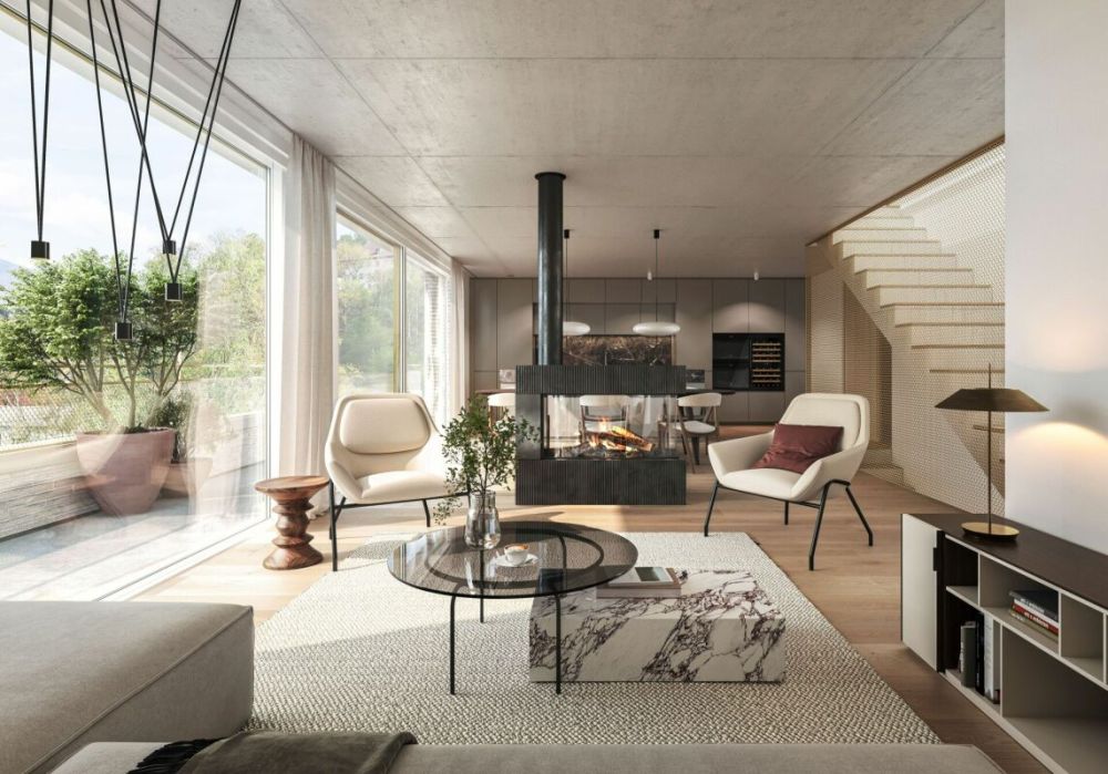 K46 LUZERN - Exklusives Attikawohnen mit 75 m² eigener Dachterrasse -  Bild 1