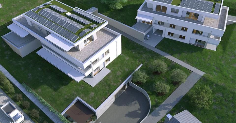 Attraktive 3.5 Zimmerwohnung im Dachgeschoss - Wohnen mit Aussicht - Appartement 3.5 pièces - image - 1