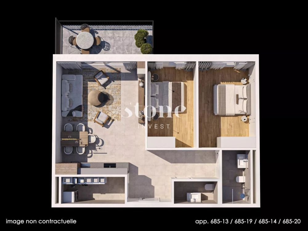 Superbe appartement neuf avec terrasse et jardin -  Bild 9