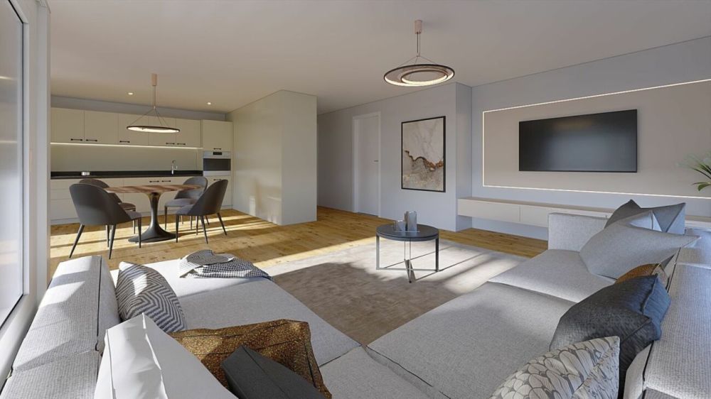 Exklusive 3.5-Zimmer-Attikawohnung mit XXL-Terrasse - Neubau MFH Klösterli, Brig -  Bild 2