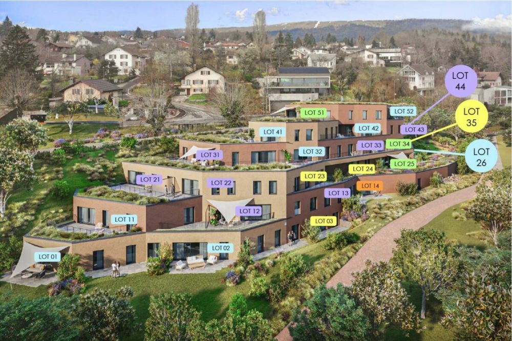 Superbes appartements neufs 4.5 pièces avec grandes terrasses et vue - Bild 3