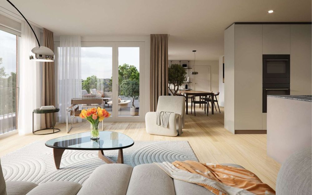 Familienidylle mit Garten: 4.5-Zimmer-Wohnung mit grossem Umschwung - Attika