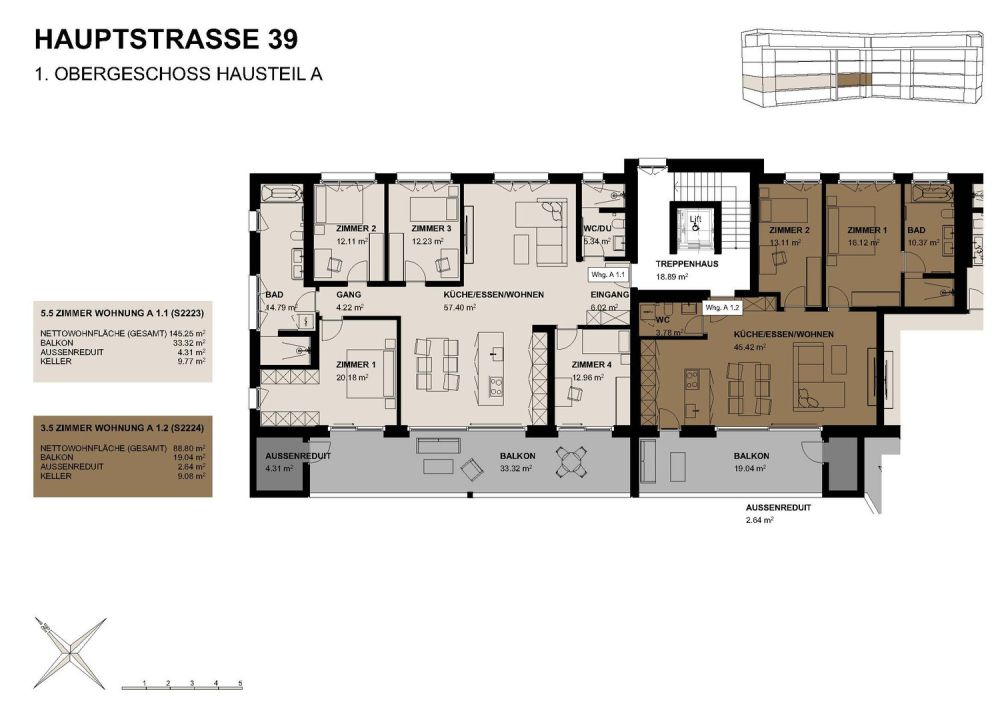 Letzte attraktive 5.5-Zimmer-Neubau-Wohnung - Bild 2