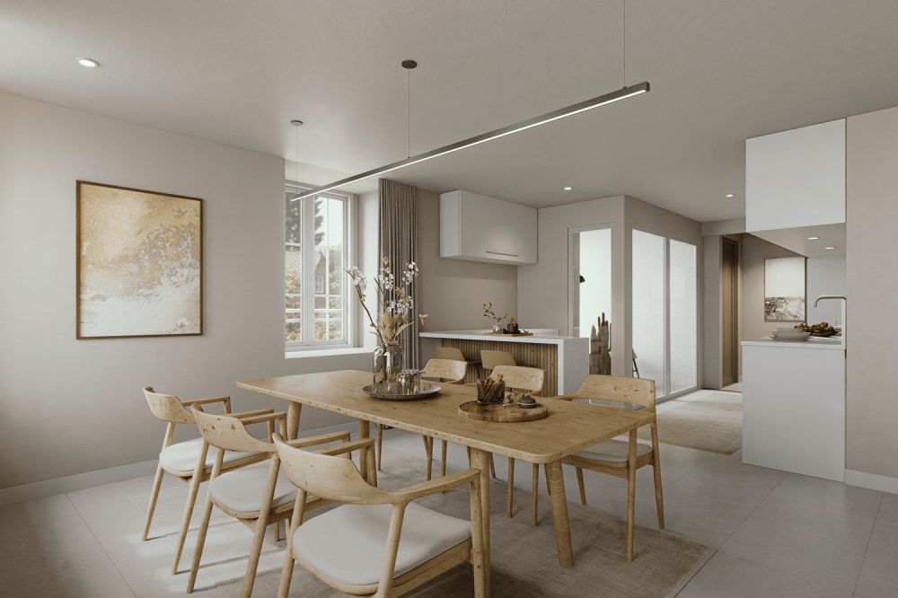Neue 2,5-Zimmer-Wohnung in Autigny Doppelhaus mit einem Parkplatz (LOT 2) -  Bild 3