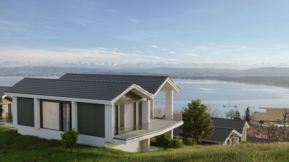 Villa neuve d'exception avec vue panoramique sur le lac de Morat - Bild 2