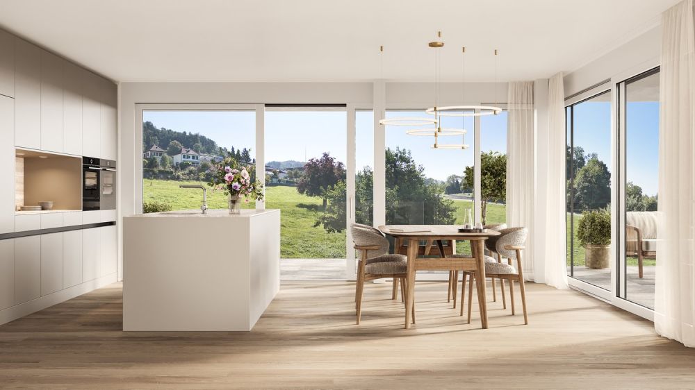 Neubau TERRA: Exklusive 5.5-Zimmer-Maisonettewohnung - Walde Immobilien AG