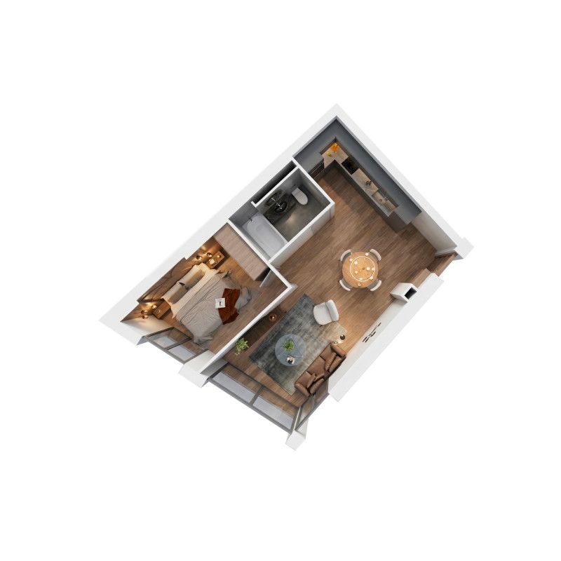 NEUF  2.5 en RDC avec jardin privatif à prix raisonnable  lot 104 -  Bild 2