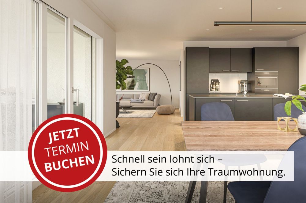 Blick ins Grüne: Attikawohnung an sonniger Lage - Schnell sein lohnt sich!