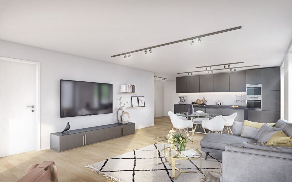 URBANES WOHNEN MIT STIL - NEUBAUGARTENWOHNUNG AN BESTER LAGE -  Bild 2