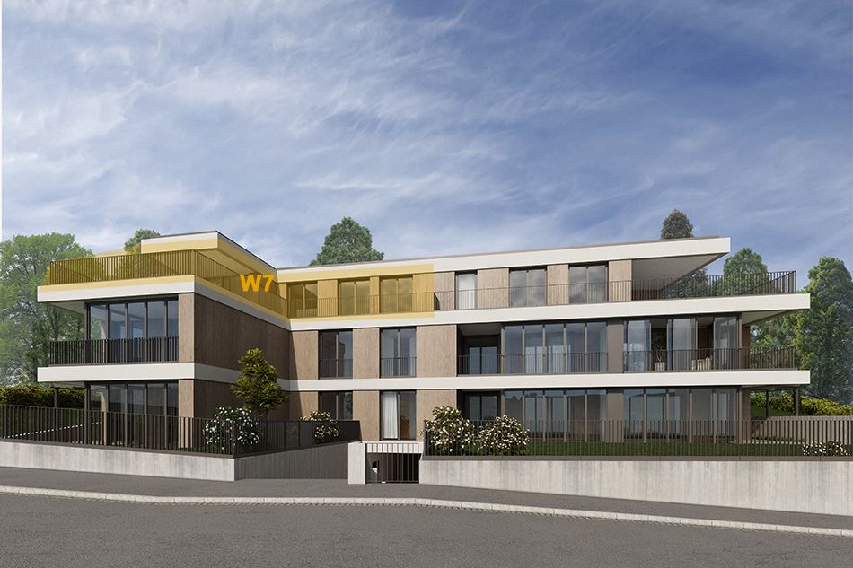 Exklusive Attikawohnung mit grosser Attikaterrasse und hoher Energieeffizienz. Neue Preise! - W7 -  Bild 2