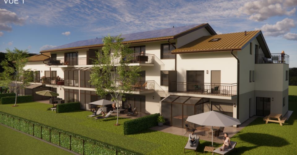 Promotion Résidence du Moulin, Bernex - Appartement B11 au 1er étage dans un cadre calme et résidentiel en campagne - Appartement 5 pièces - image - 1