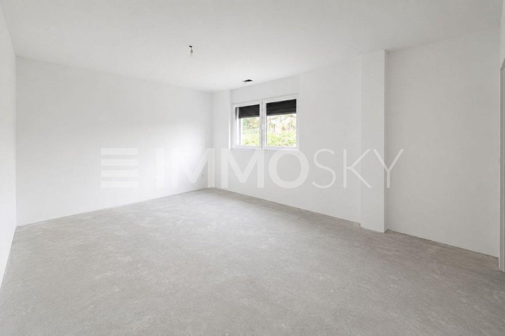 Chailly : Projet neuf : appartement 3.5 en rez-de-jardin - Chambre spacieuse